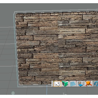 rendered bump map