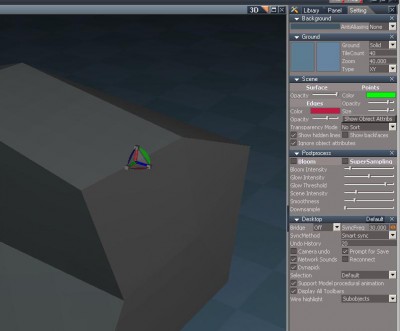 that edge is supposed to be selected and as you can see, you can't see it's selected apart from the widget being there. it's the same with vertices and faces.