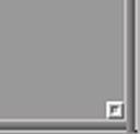 The minimized tool bar is a small square.