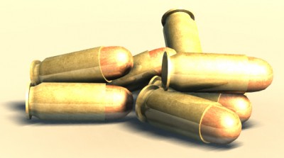 .45, ie, Thompson bullets