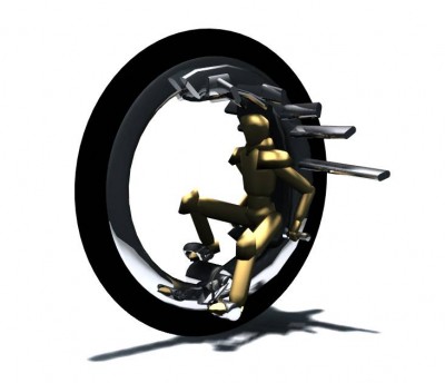 MMC0912 Futuristic Bicycle Race - MonoCycle.jpg