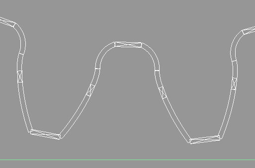eMachineShop gear edge, exported to DXF