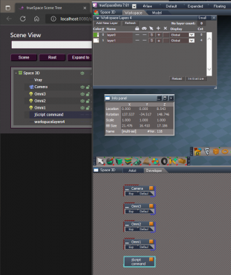 Scene View 2 has a script selected Workspace Layers 4 has a layer selected.png