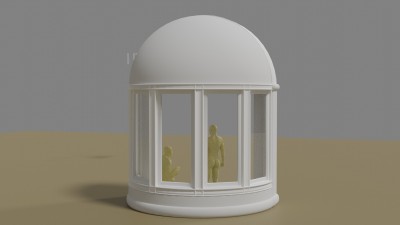 Bay Window rebuilt in Blender 2.8