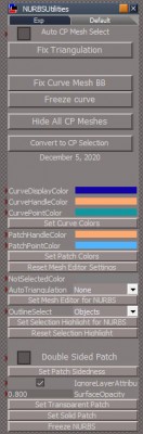 NURBS_Utilities.jpg (56.96 KiB) Viewed 2926 times NURBS_Utilities.jpg