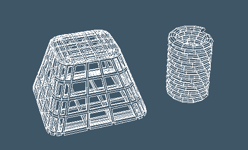 The jack tower parts.