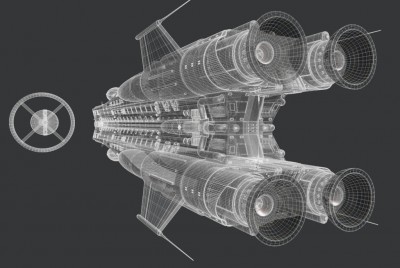 C3 Cosmitron Transport Craft wire.jpg